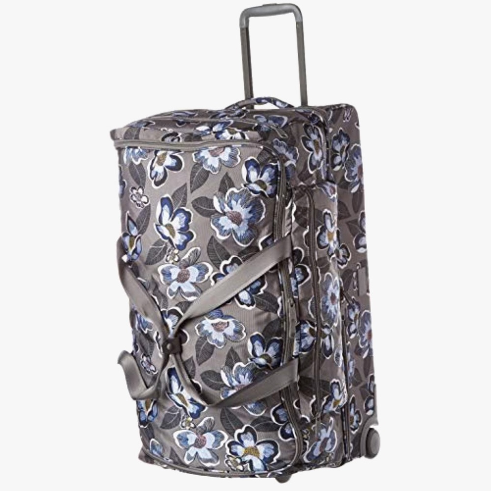 Vera bradley rolling duffle luggage